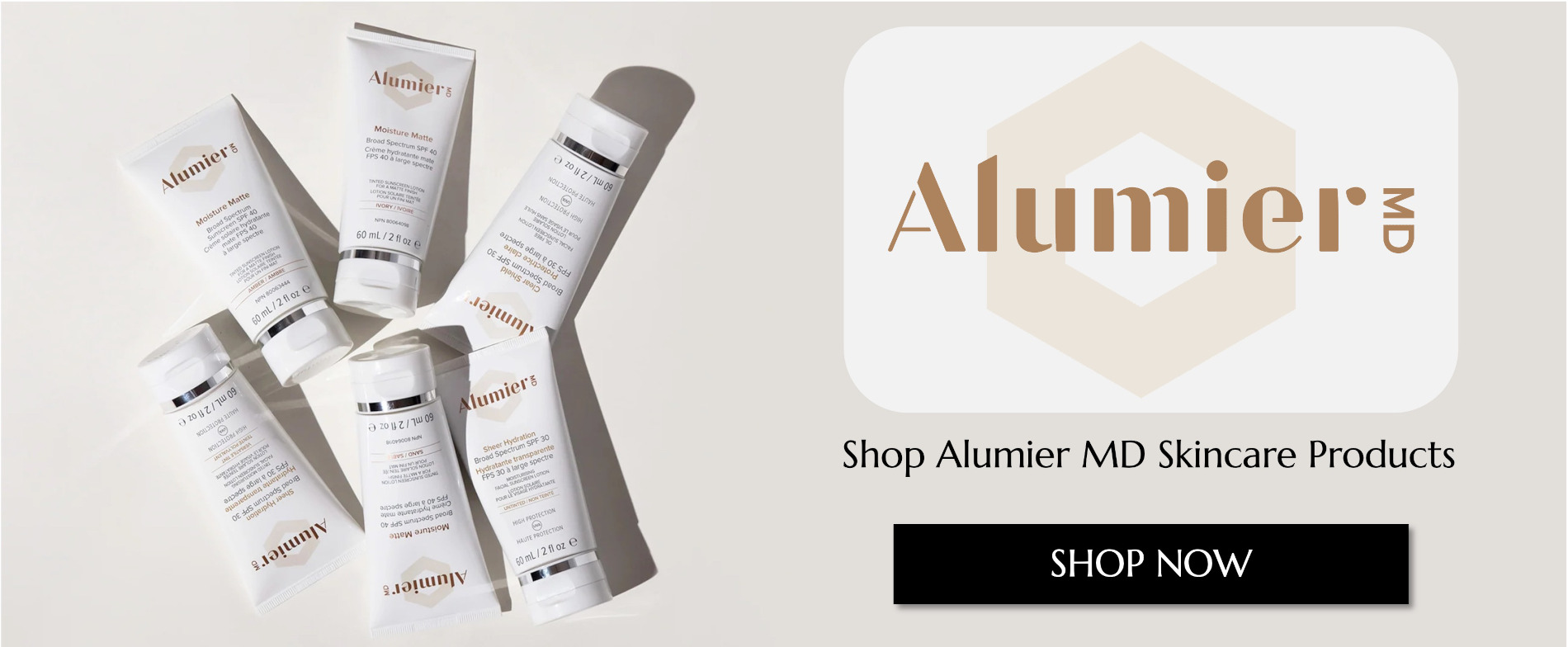 Alumier shop banner